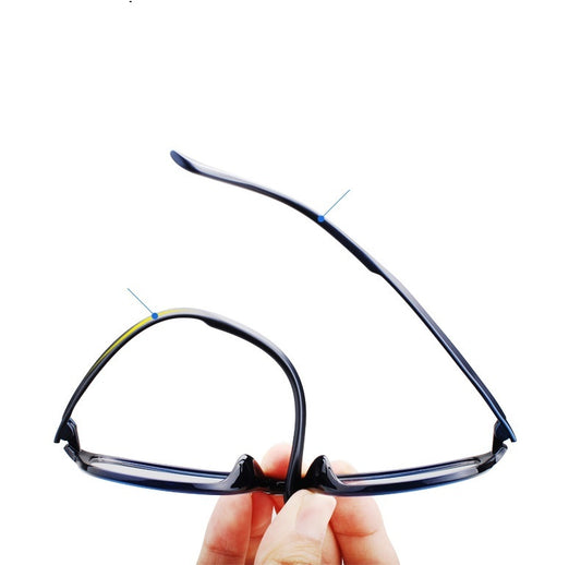 Lunettes de lecture anti-lumière bleue à grande monture