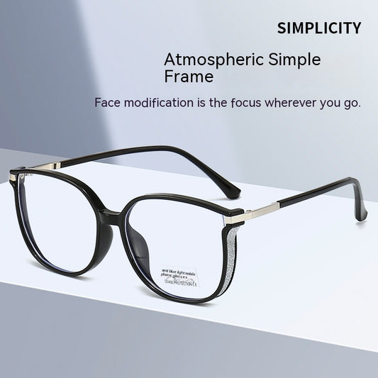Lunettes de lecture anti-lumière bleue à monture large
